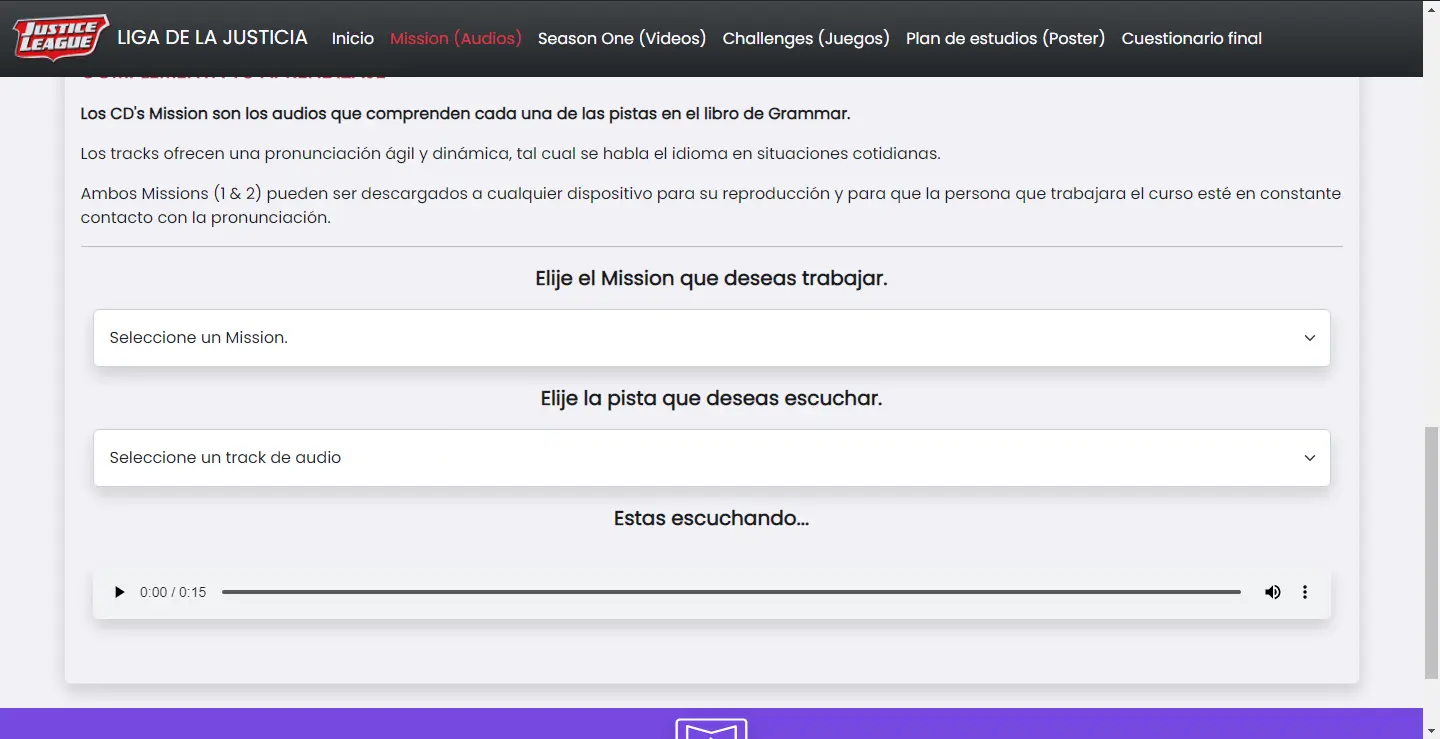 Sitio web nueva liga de la justicia