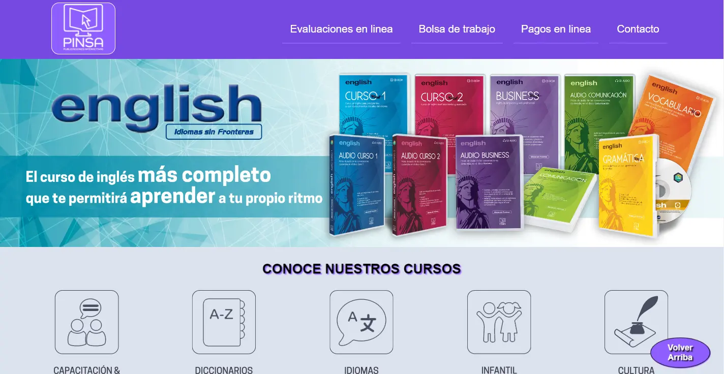 Sitio web de publicaciones interactivas